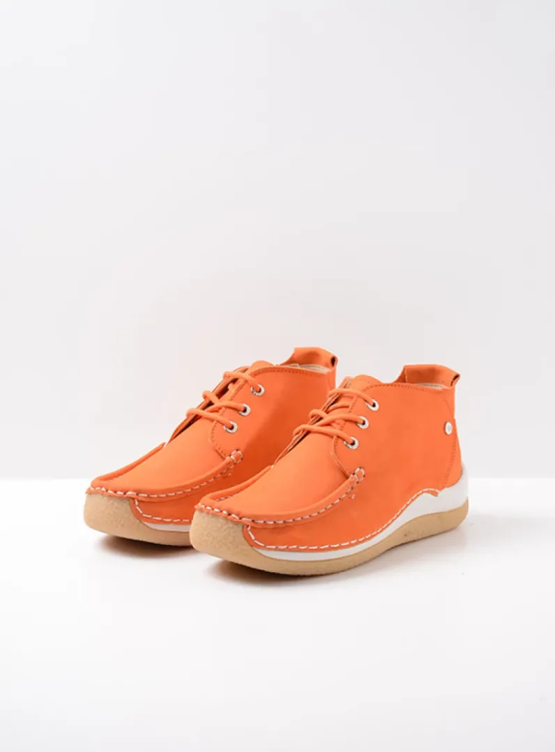 Clearance Wolky Rosella - oranje nubuck oranjenubuck