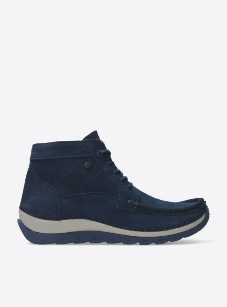New Wolky Salado - blauw nubuck blauwnubuck