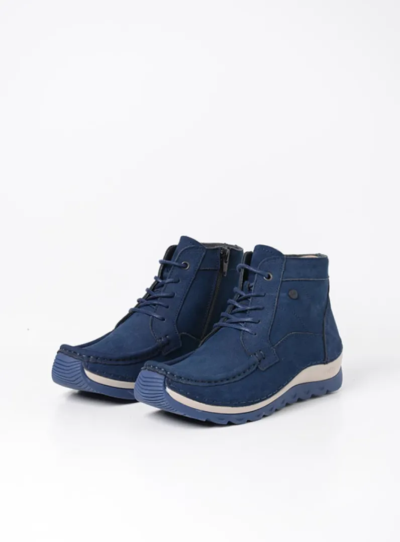 New Wolky Salado - blauw nubuck blauwnubuck