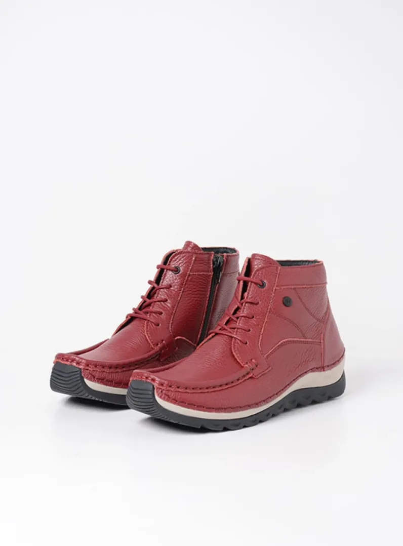 Best Sale Wolky Salado - bordeauxrood leer bordeauxroodleer
