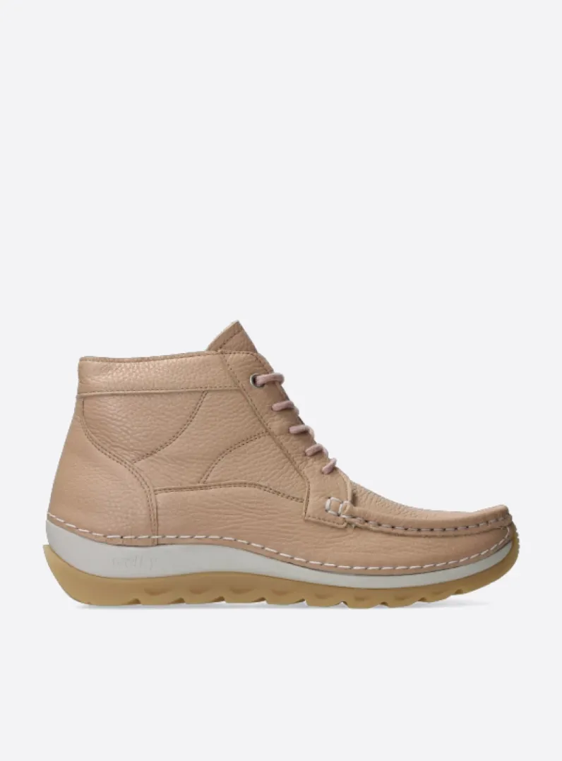 Fashion Wolky Salado - lichtbeige leer lichtbeigeleer