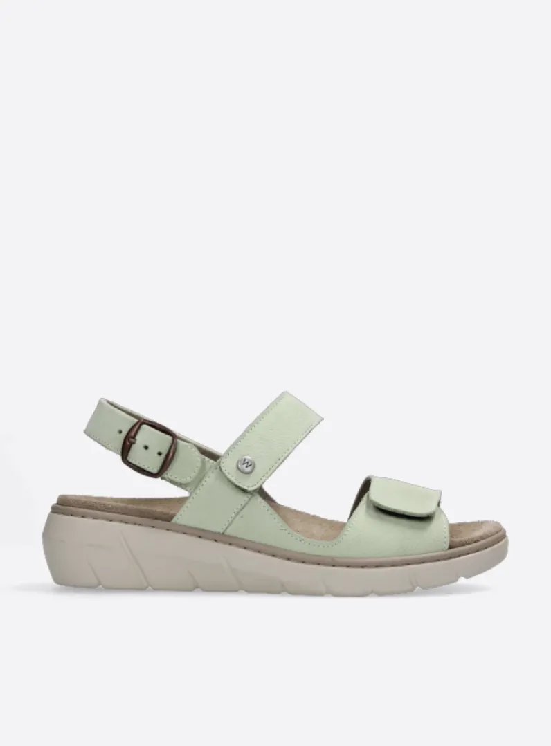 Store Wolky Santorini - lichtgroen nubuck lichtgroennubuck