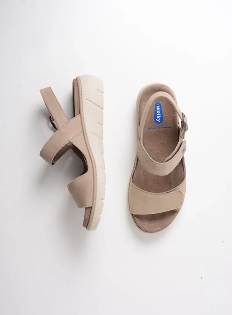 Outlet Wolky Santorini - safari nubuck safarinubuck