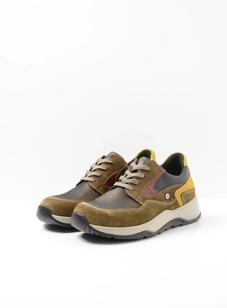 Store Wolky Sappho - donker taupe combi leer donkertaupecombileer