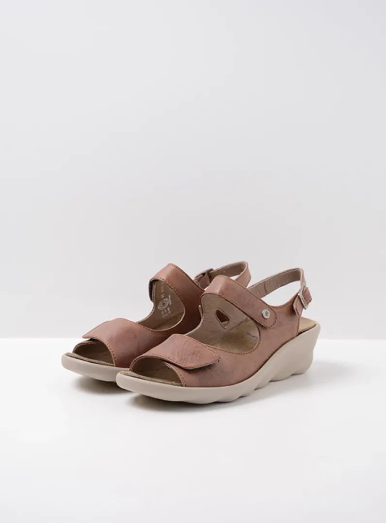 Cheap Wolky Scala - middenbruin leer middenbruinleer