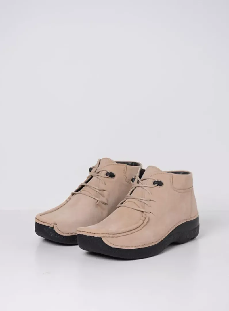 Hot Wolky Seamy Moc - safari nubuck safarinubuck