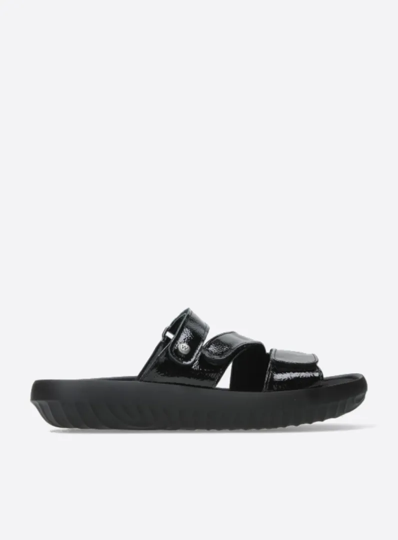 Fashion Wolky Sense Vegan - zwart vegan lak zwartveganlak