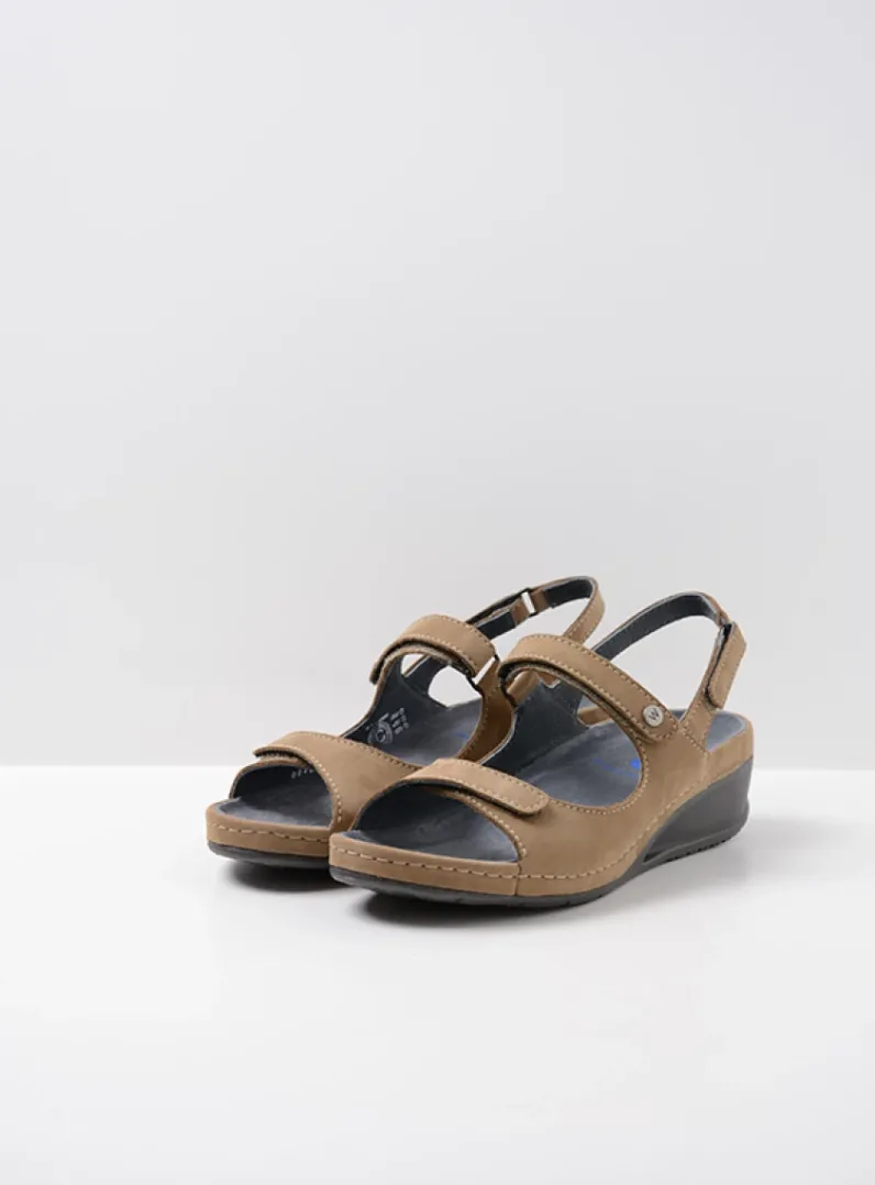 Discount Wolky Shallow - beige nubuck beigenubuck