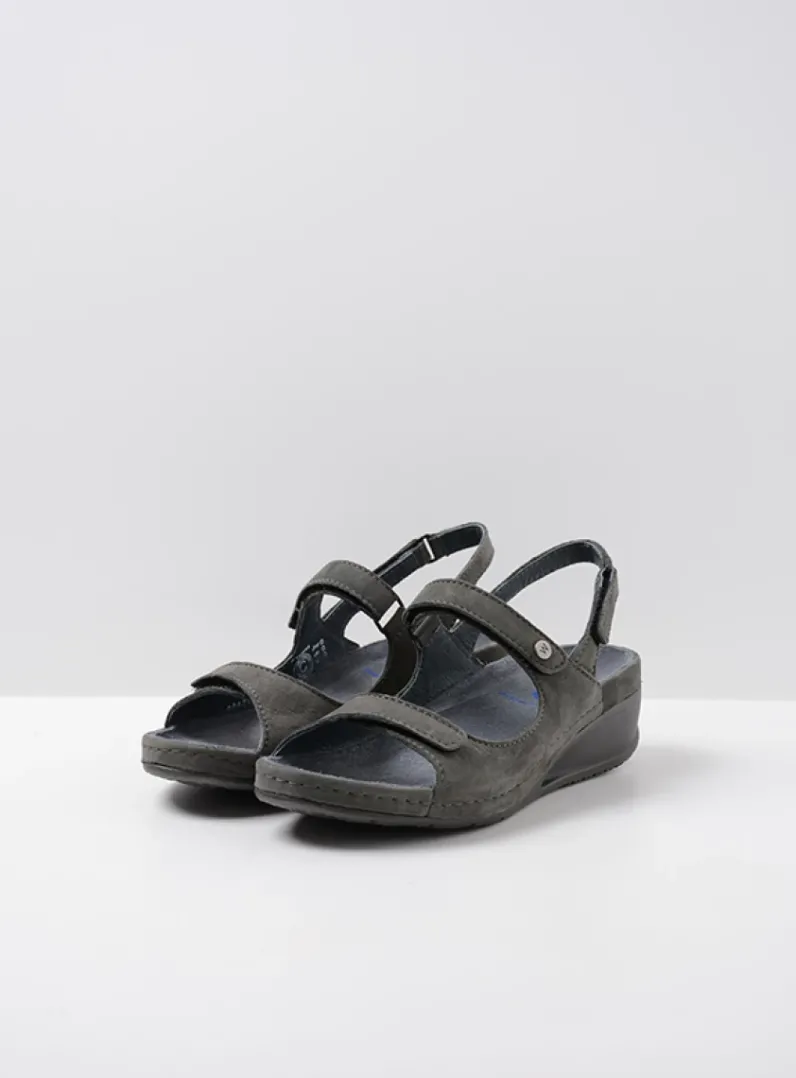 Discount Wolky Shallow - grijs nubuck grijsnubuck