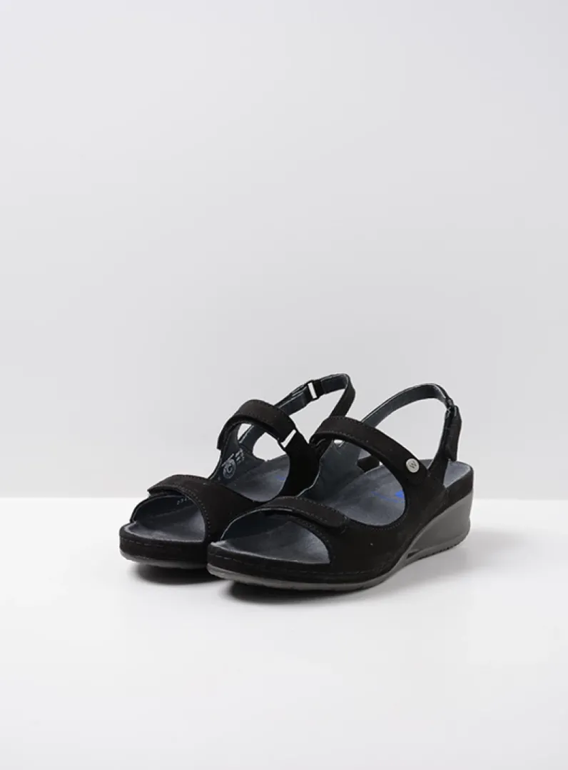 Best Sale Wolky Shallow - zwart nubuck zwartnubuck