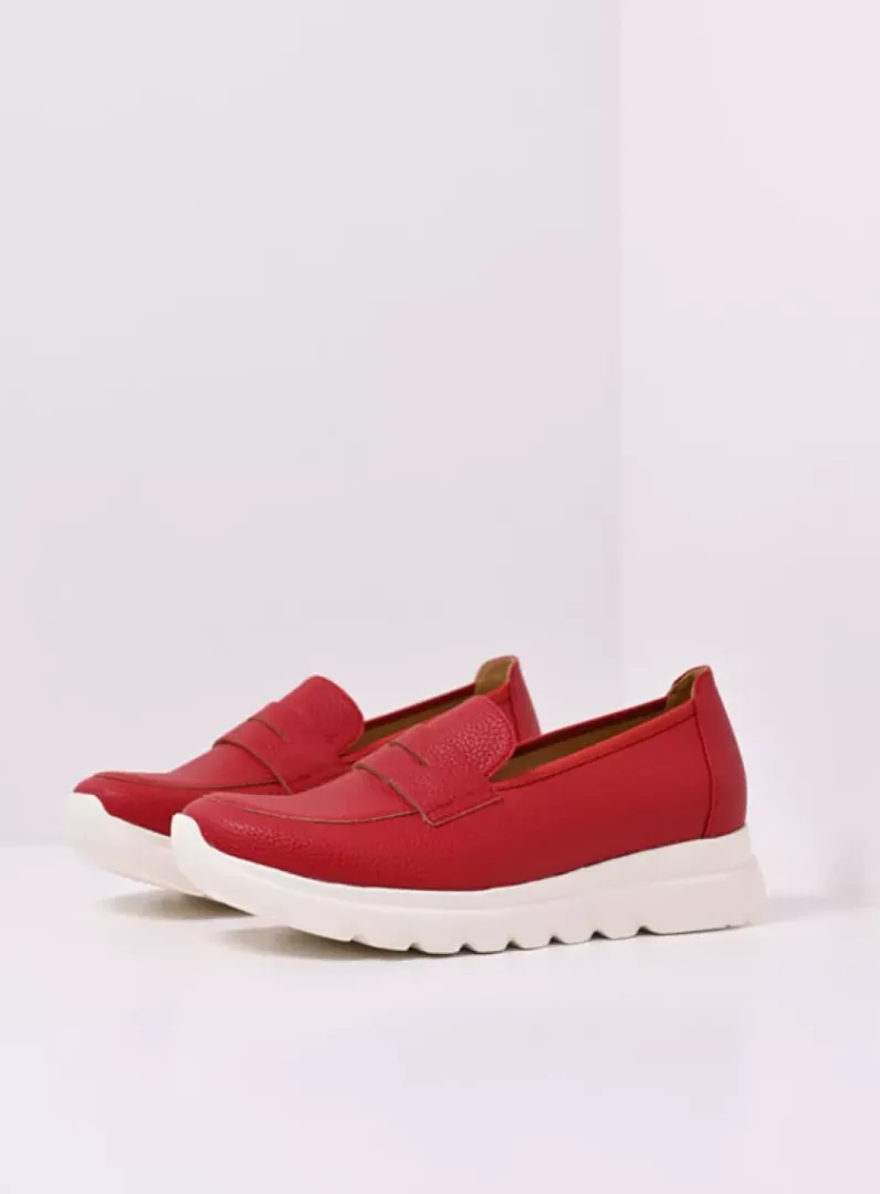 Discount Wolky Snoafer F2F - rood biocare roodbiocare