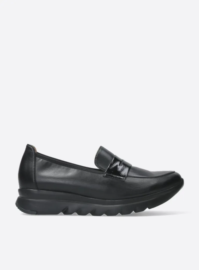 Fashion Wolky Snoafer F2F - zwart biocare zwartbiocare