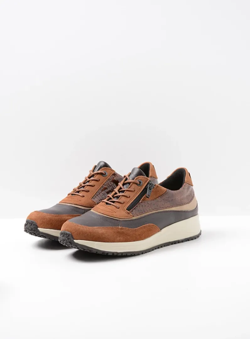 Cheap Wolky Sprint - cognac combi leer cognaccombileer