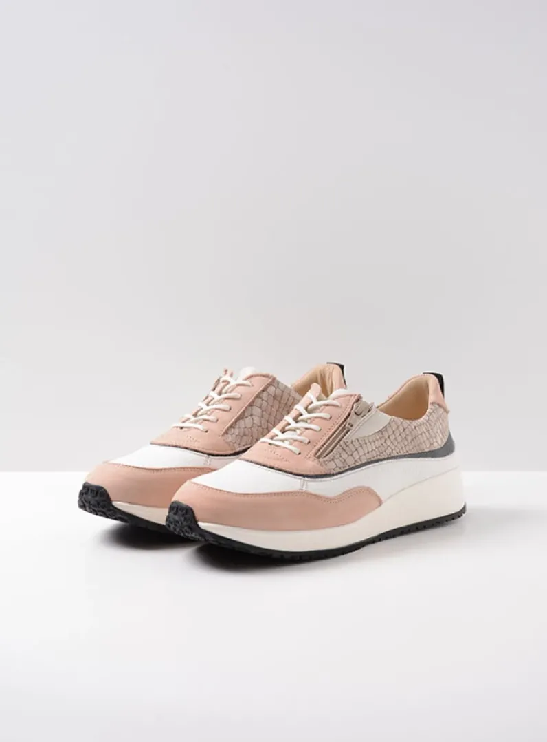 Cheap Wolky Sprint - gebroken wit/nude combi leer gebrokenwit/nudecombileer