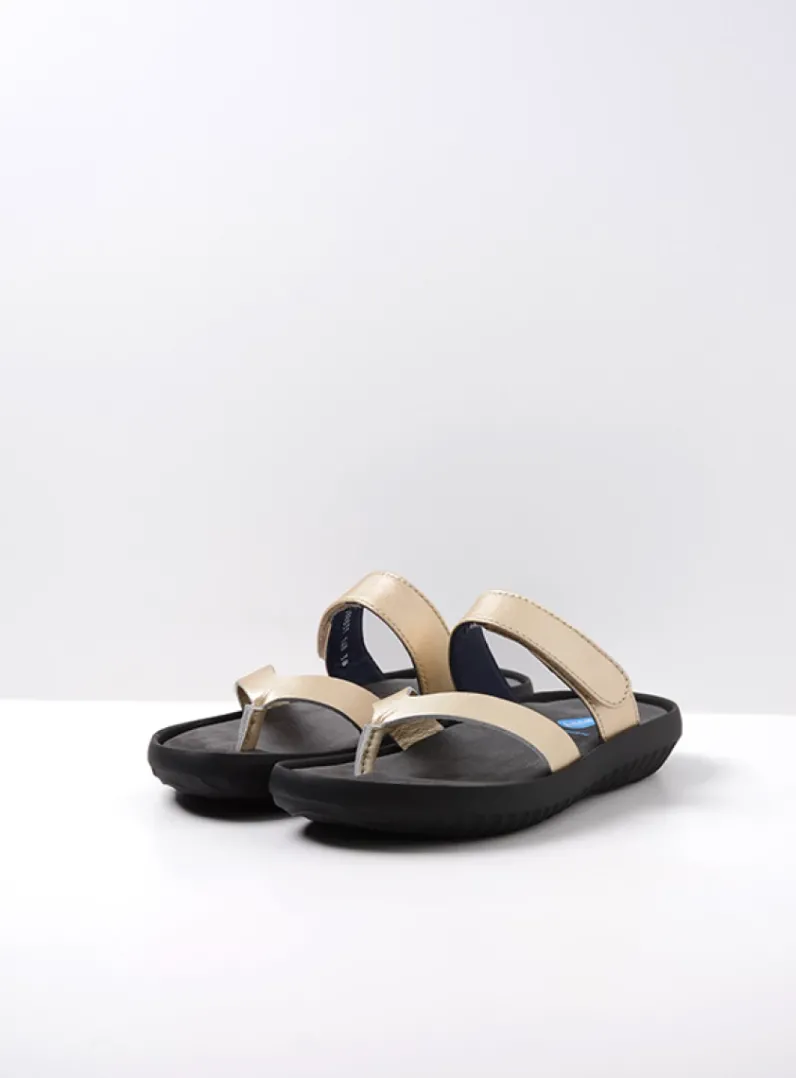 Best Sale Wolky Tahiti - goud leer goudleer