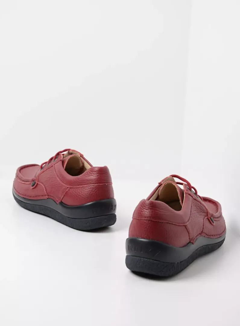 Fashion Wolky Taranta - bordeauxrood leer bordeauxroodleer