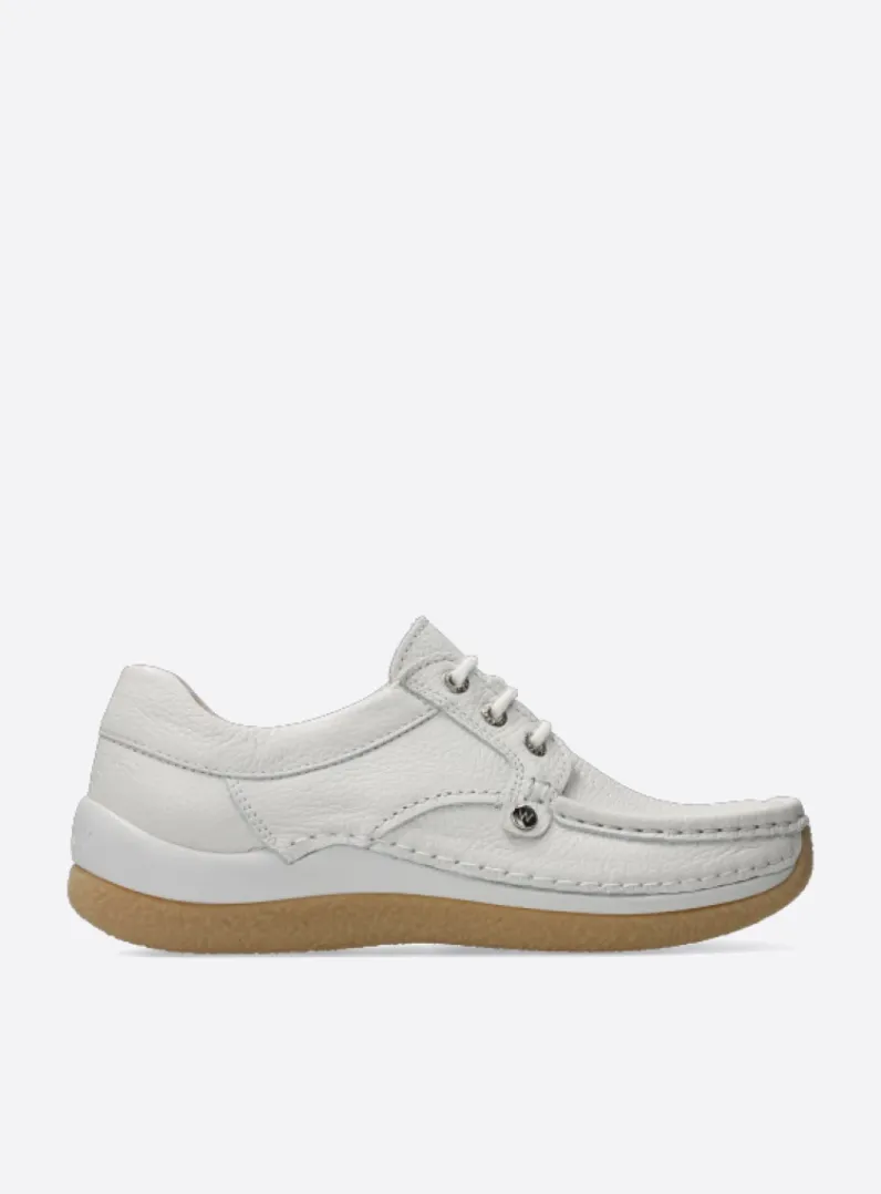 Sale Wolky Taranta - creme wit leer cremewitleer