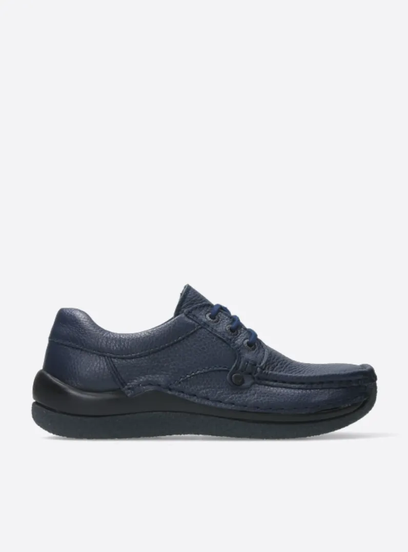 Cheap Wolky Taranta - donkerblauw leer donkerblauwleer