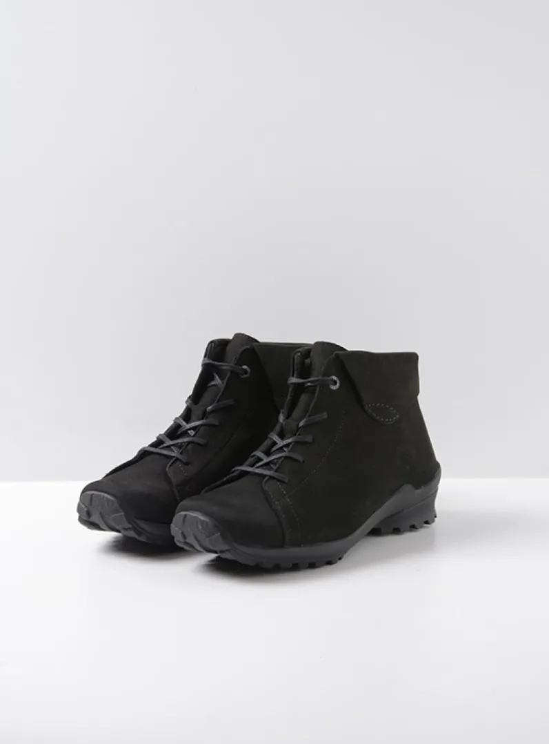 Clearance Wolky Teton - zwart nubuck zwartnubuck