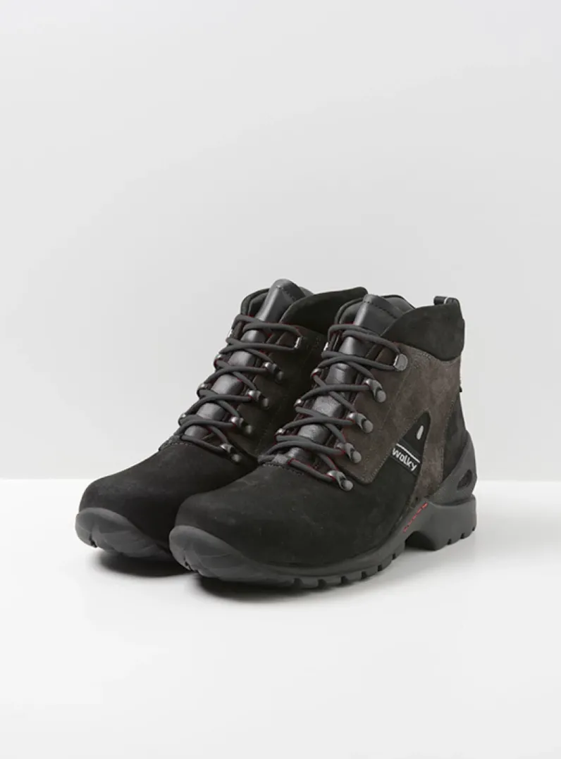 Best Sale Wolky Traction WP - zwart nubuck zwartnubuck