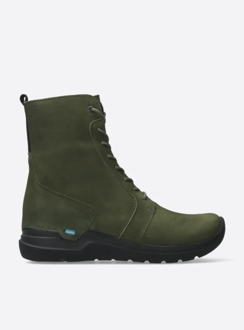 Fashion Wolky Viper HV - pesto groen nubuck pestogroennubuck