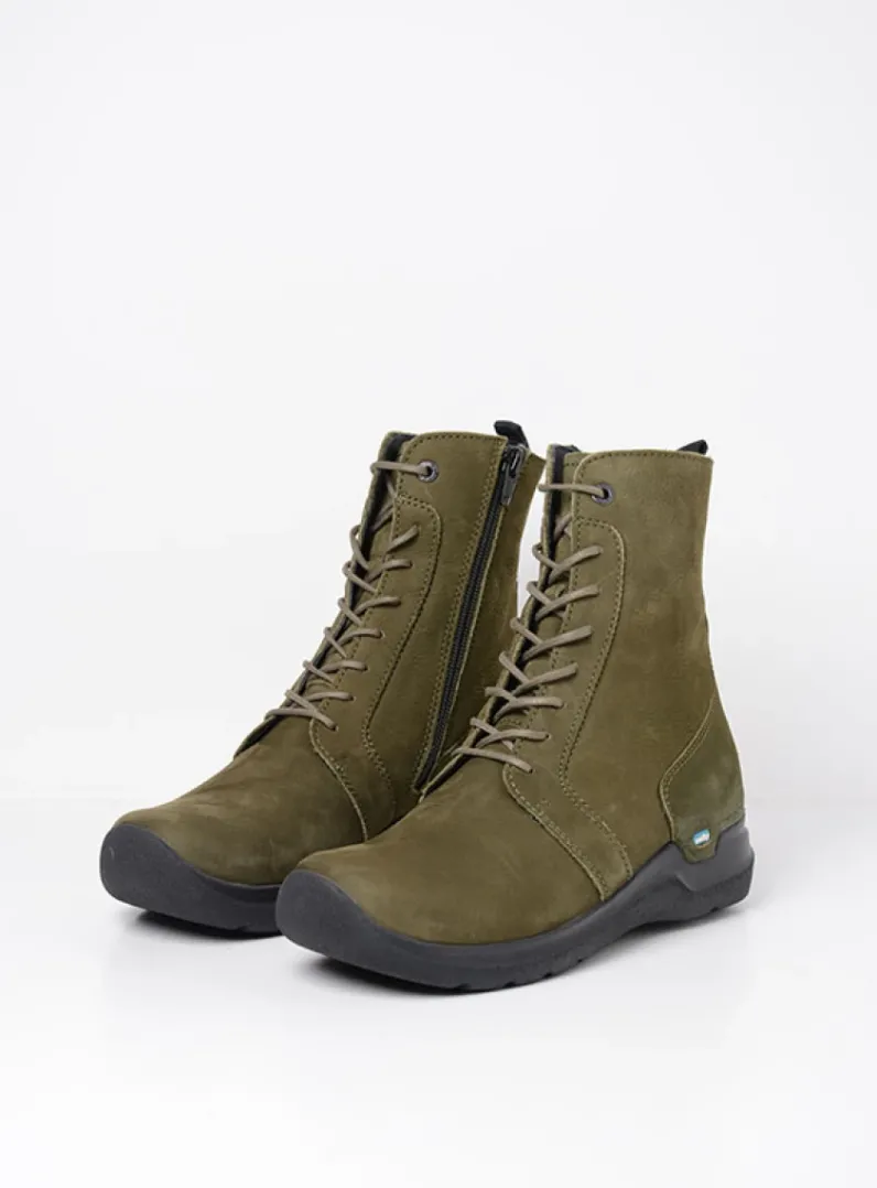 Fashion Wolky Viper HV - pesto groen nubuck pestogroennubuck