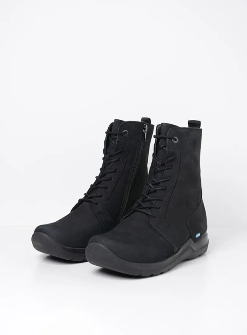 Outlet Wolky Viper HV - zwart nubuck zwartnubuck
