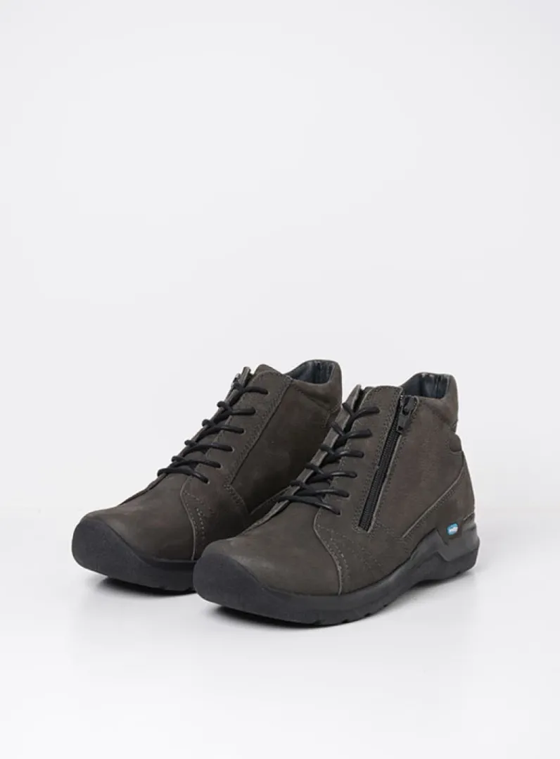Cheap Wolky Why - asfalt nubuck asfaltnubuck