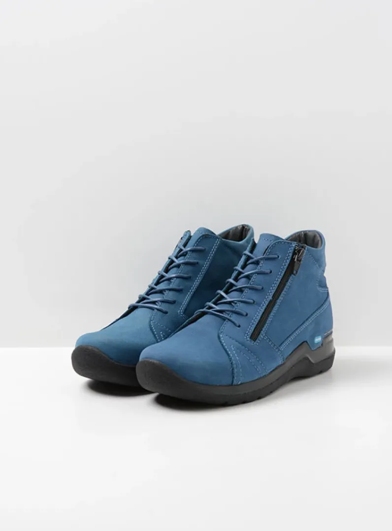 Hot Wolky Why - atlantisch blauw nubuck atlantischblauwnubuck