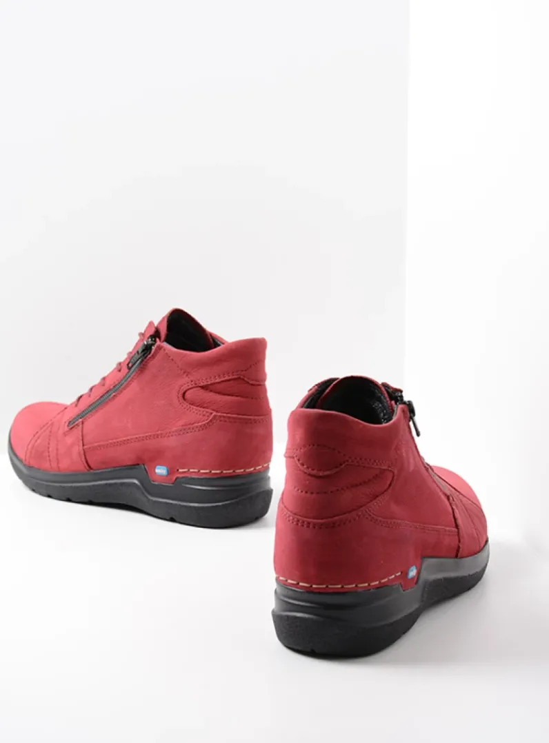 Best Wolky Why - bordeauxrood nubuck bordeauxroodnubuck