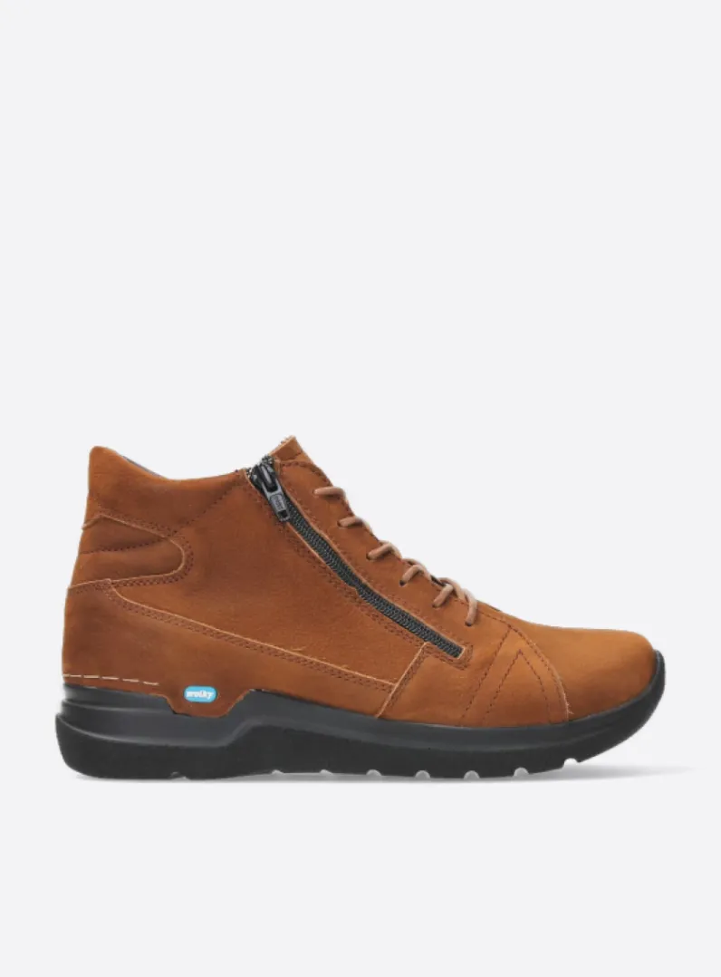 New Wolky Why - cognac nubuck cognacnubuck