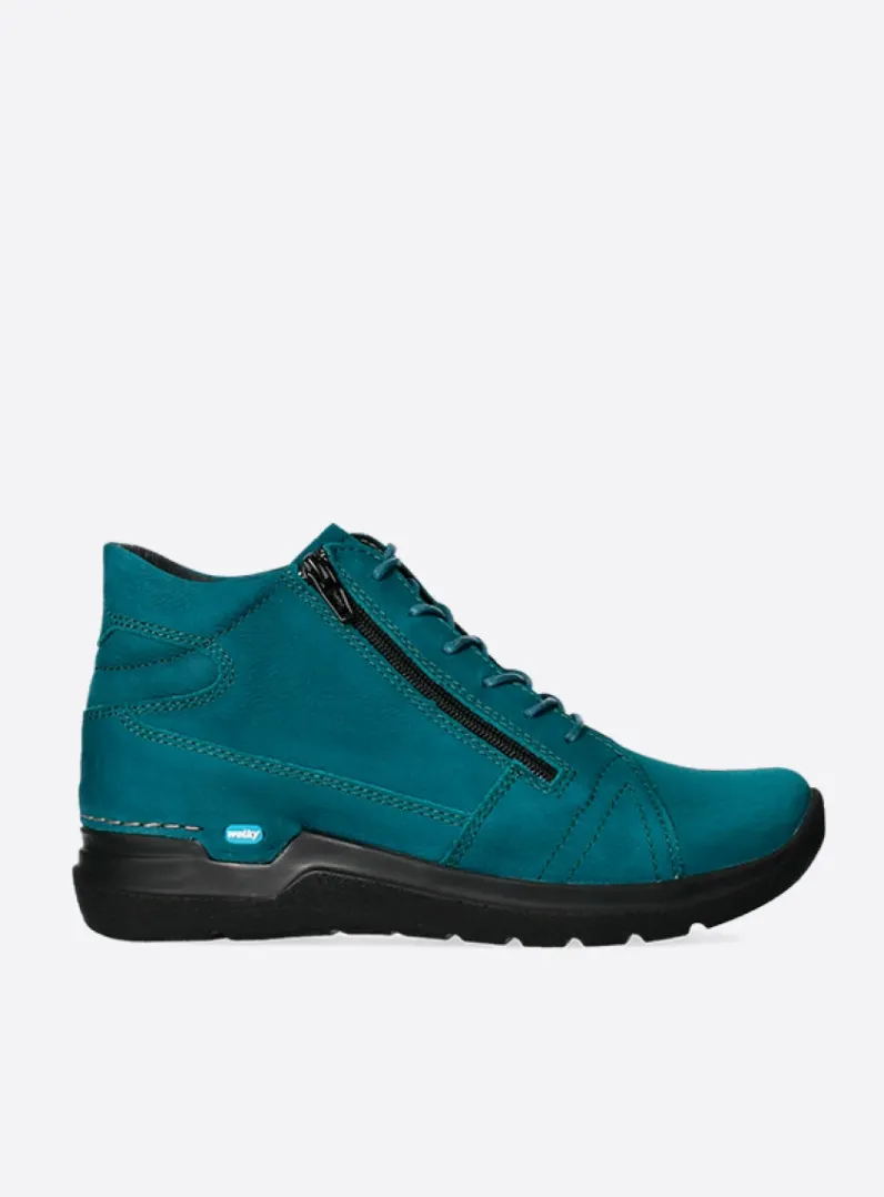 Clearance Wolky Why - petrol nubuck petrolnubuck