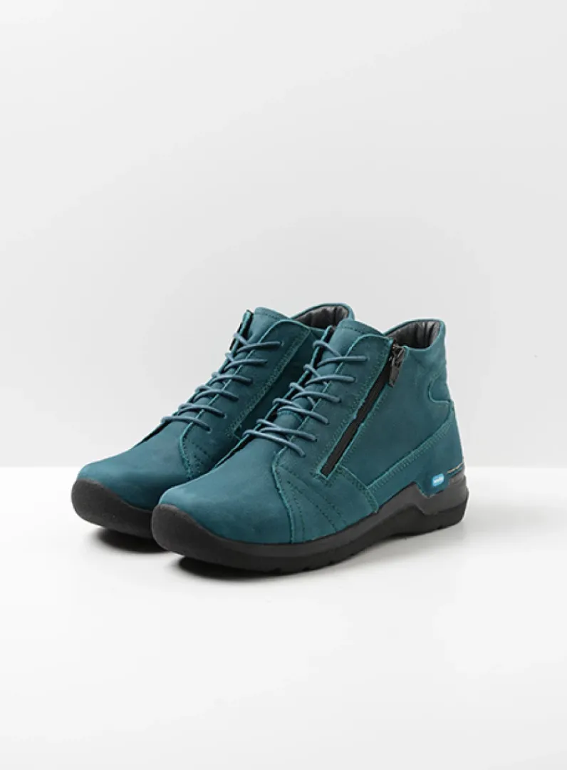 Clearance Wolky Why - petrol nubuck petrolnubuck