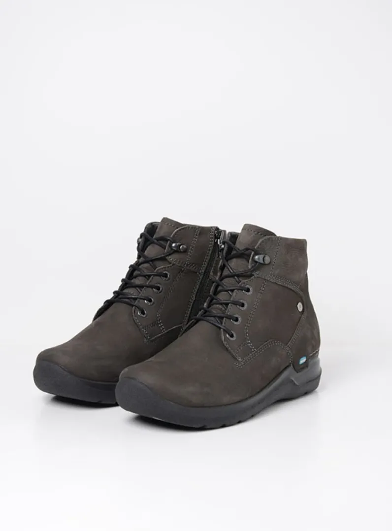 Clearance Wolky Whynot HV - asfalt nubuck asfaltnubuck