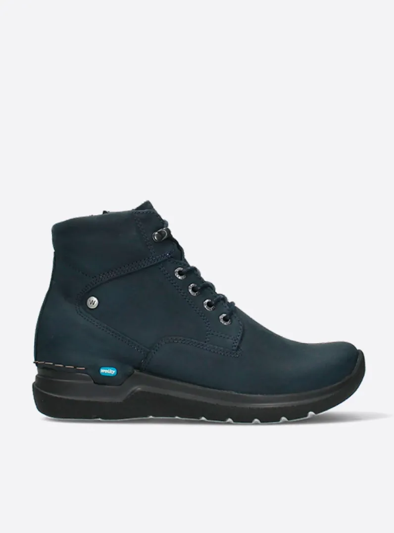 Best Wolky Whynot HV - blauw nubuck blauwnubuck