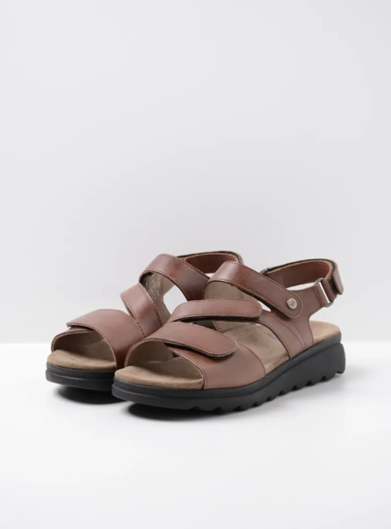 Fashion Wolky Yard - cognac leer cognacleer