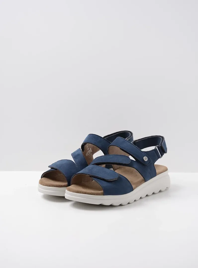 Fashion Wolky Yard - denim nubuck denimnubuck