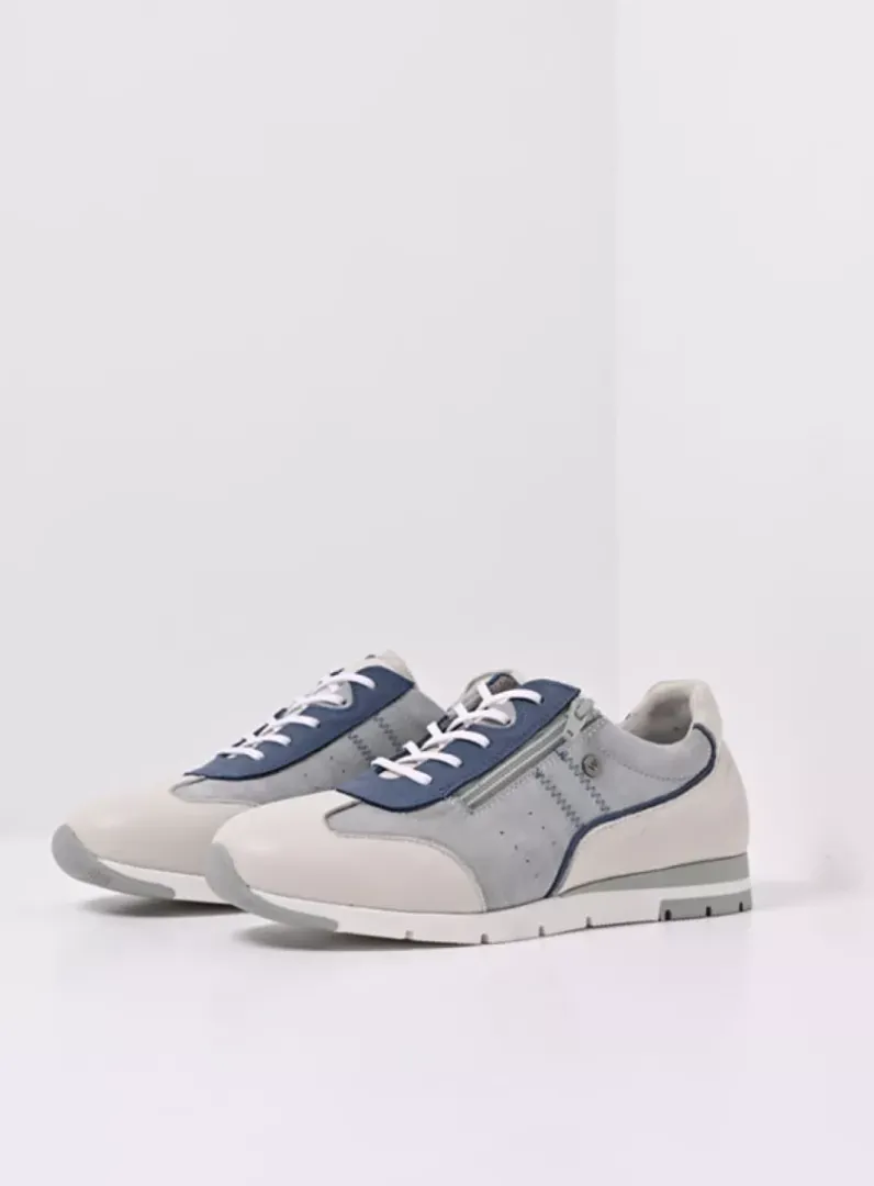 Cheap Wolky Yell XW - gebroken wit/denim leer gebrokenwit/denimleer