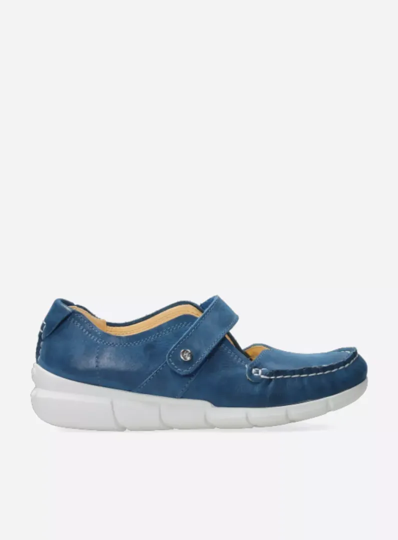 Online Wolky Yukon - blauw effectleer blauweffectleer