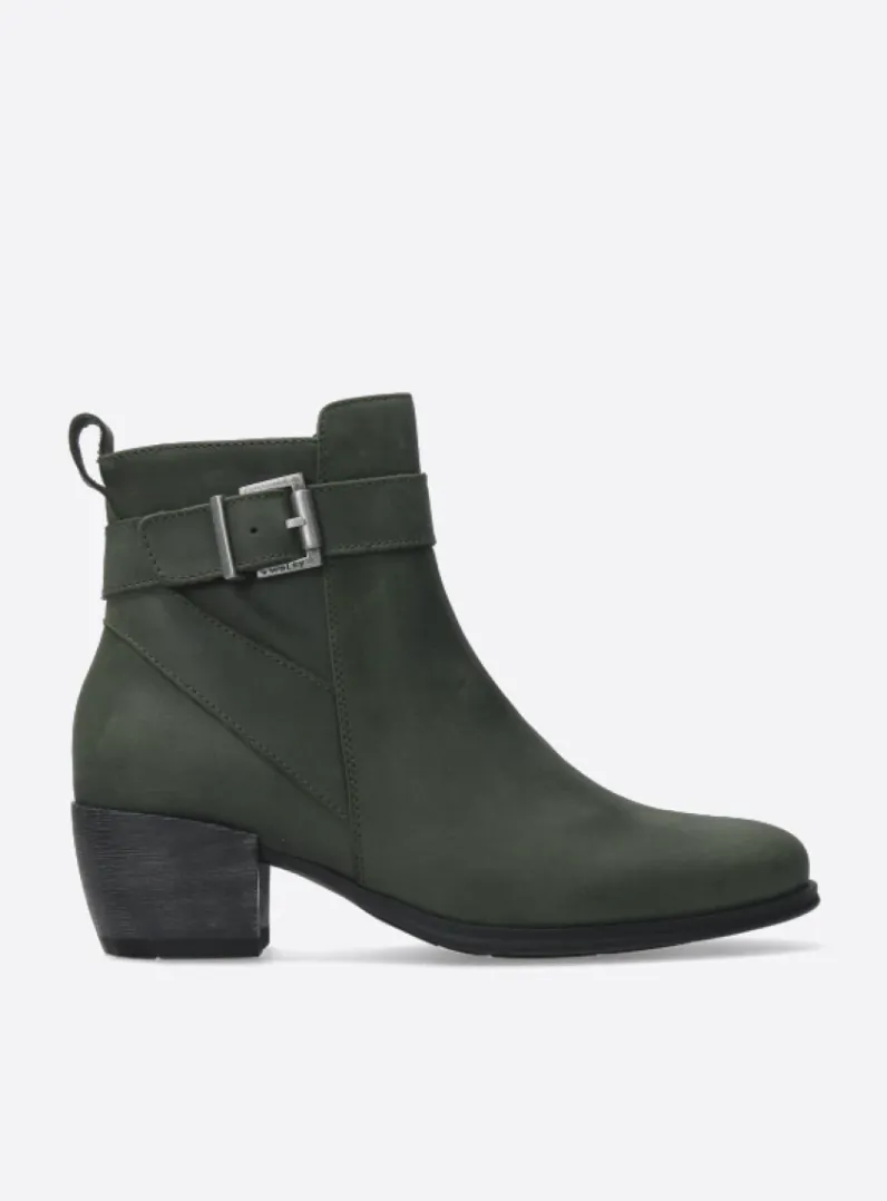 Hot Wolky Zavalla HV - forestgroen nubuck forestgroennubuck