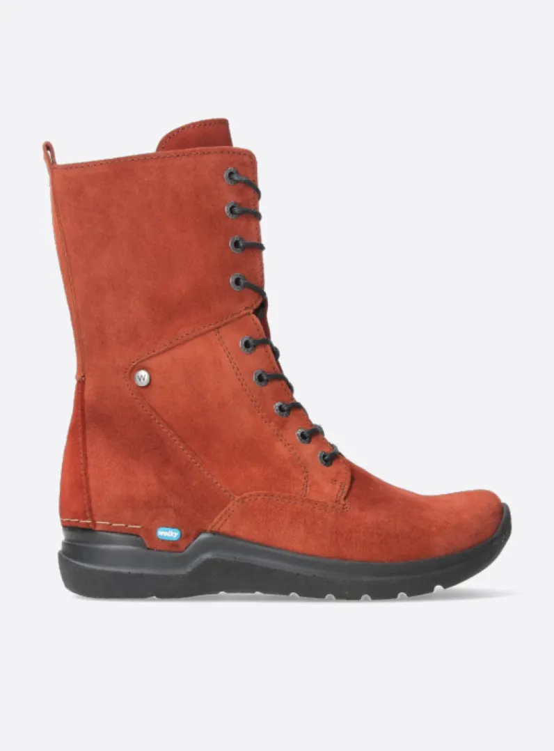 Hot Wolky Zigzag - terra suede terrasuede